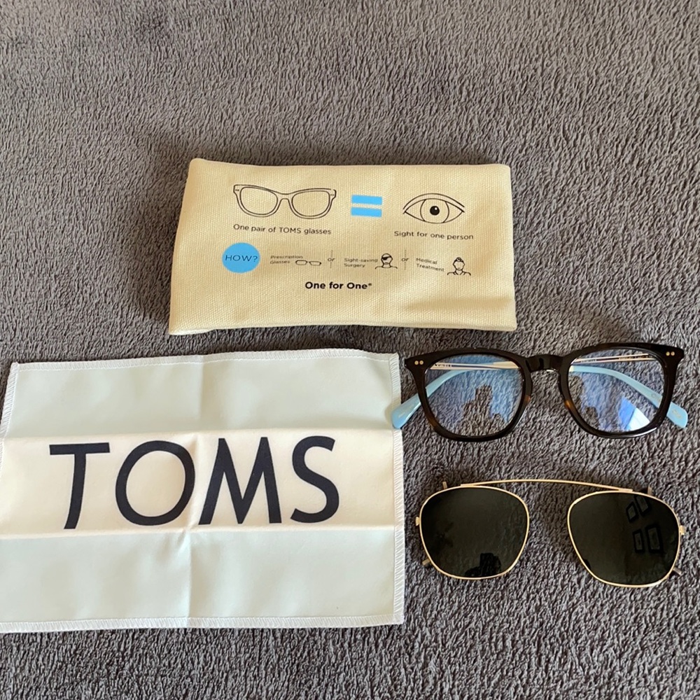 TOMS Maxwell Clip On Sunglasses